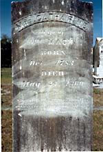 Catharine Sturkie Headstone